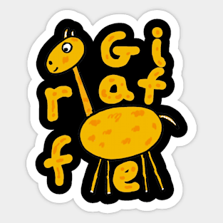 Giraffe Sticker